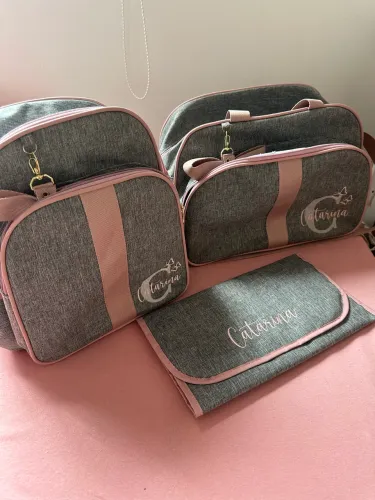 Bolsa maternidade menina personalizado