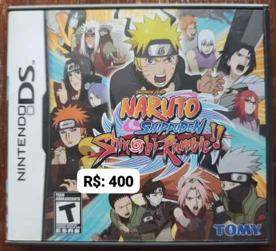 Naruto Shippuden Shinobi Rumble = R$: 400