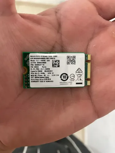 SSD 256GB SATA E NVME - PC OU CONSOLE