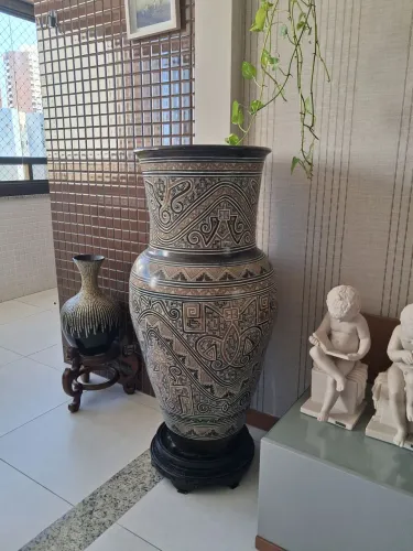 Vaso marajoara 1m de altura