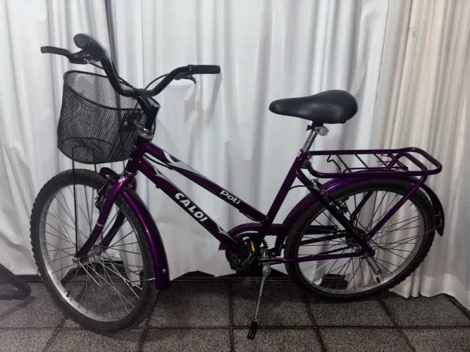 Bicicleta Caloi Poti Seminova Aro 25 - Pouco Uso