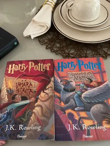 livros harry potter ( Câmara secreta / prisioneiro de azkaban) livro comum
