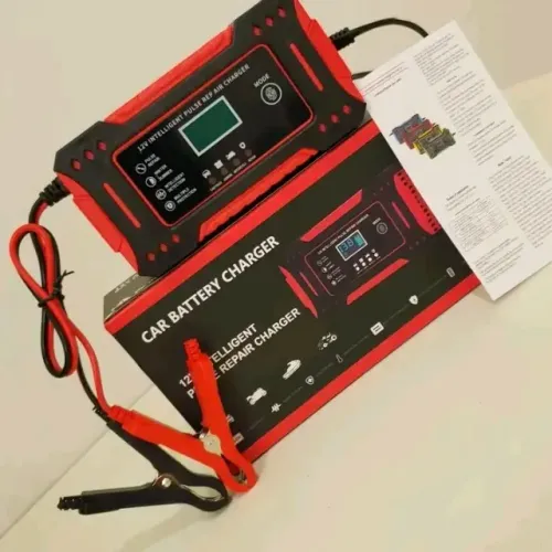 Carregador Inteligente de Bateria para Carro e Moto 12V Digital