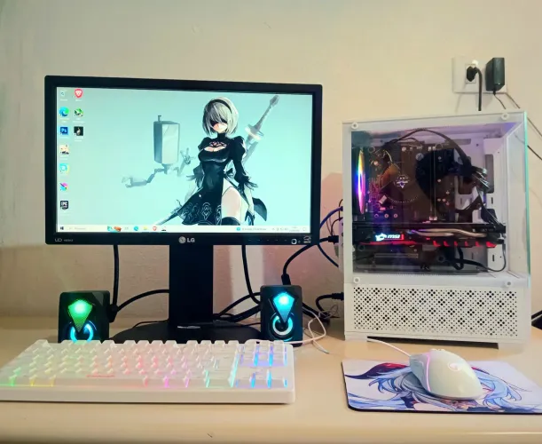 Pc Gamer Completo - RX 580 + I5 7th + 12Gb