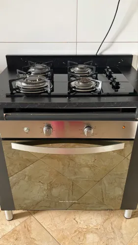 Cooktop 4 Bocas + Forno de Embutir