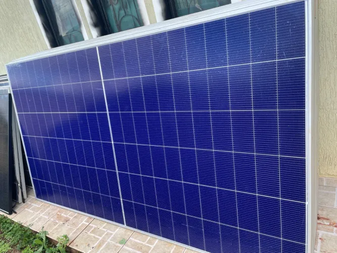 Placa solar trincadas
