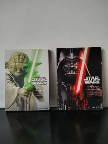 dvds star wars coleção 6 discos 