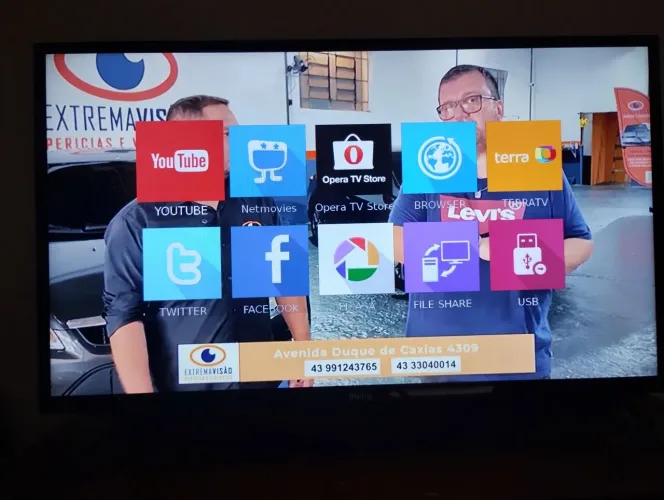 Smart TV digital de LED 40 polegada precinho 
