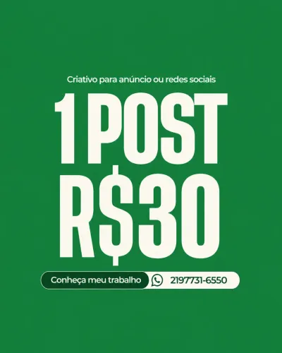 Freelancer design gráfico e social media