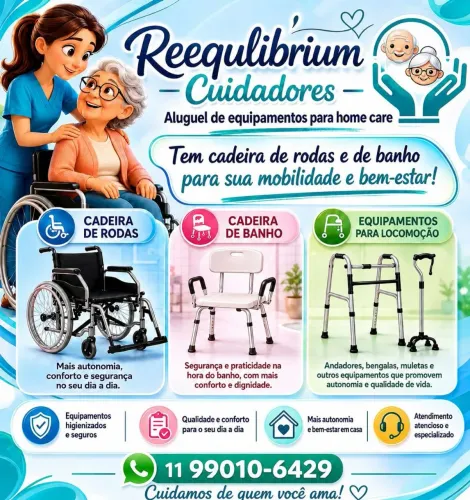 Aluga-se cadeiras de rodas e de banho 