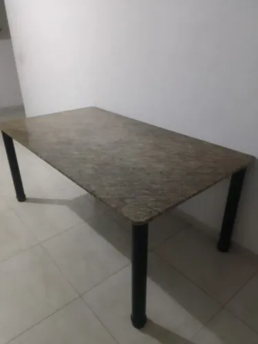 Mesa em Mármore 6 Lugares