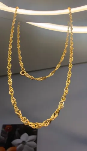 Cordão de ouro 18k 60cm 10.5g maciço