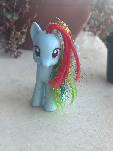 my little pony rainbow dash tinsel g4, original