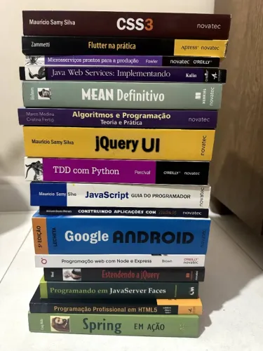16 Livros de Programação e Desenvolvimento | Java, Spring, Flutter, Node.js, Python e Java