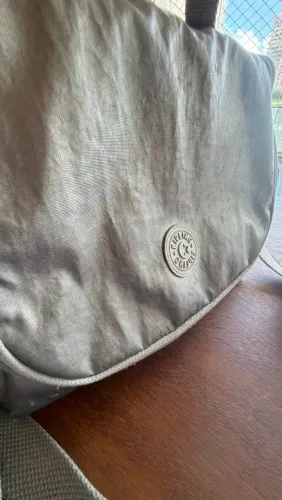 Lancheira / Bolsa Térmica Kipling Cinza - Prata Original