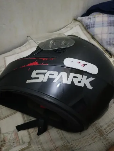 Capacete ? para moto ? ou bike tbm SPARK lindo número 60" oportunidade preço desapega...