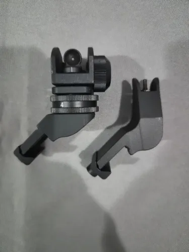 Conjunto mira alça e maça inclinadas