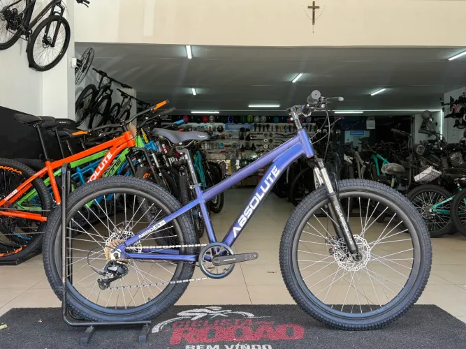 BICICLETA ARO 24 ABSOLUTE NERO JR ALUMINIO C/ GARANTIA E NOTA FISCAL 