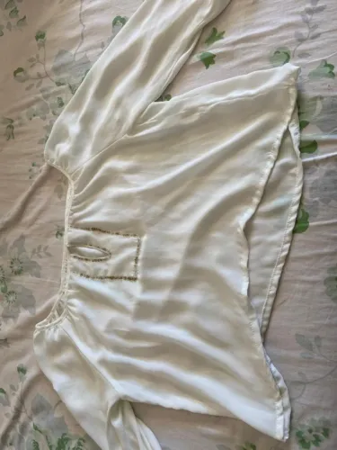 Cropped branco com brilho