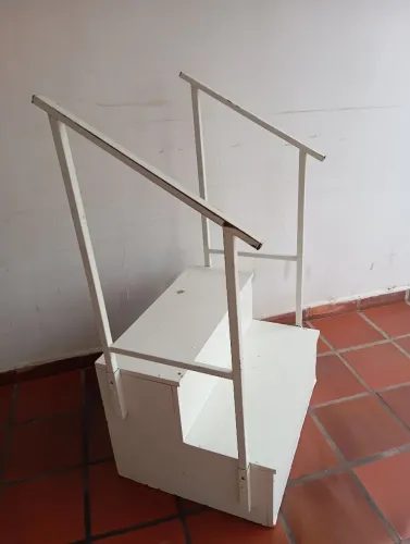 Escada de madeira 
