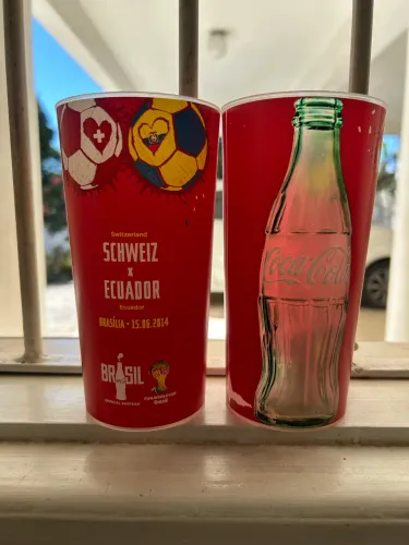 Copos colecionáveis Copa do mundo 2014