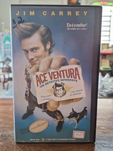 VHS Ace Ventura Um Detetive Diferente Jim Carrey Original
