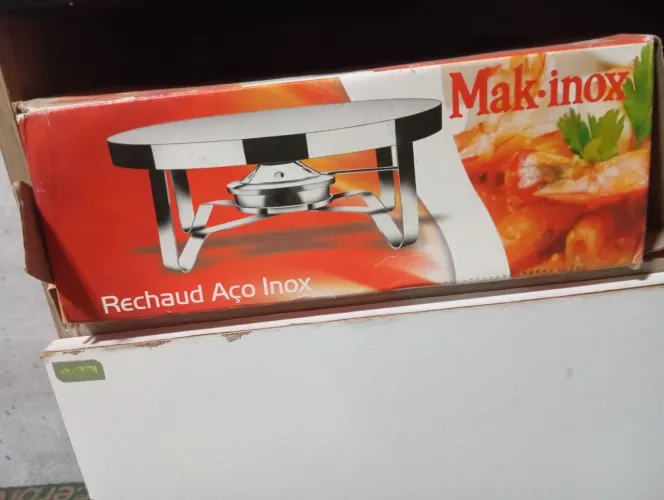 Rechaud aço inox 