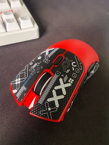 Mouse Attack Shark R1 Tri-Mode Vermelho NOVO 