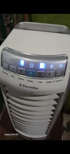 CLIMATIZADOR ELETROLUX CLEAN AIR FUNCIONANDO PERFEITAMENTE SO ESTÁ SEM O FILTRO ?