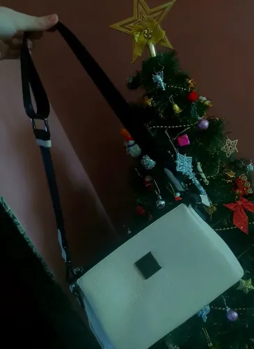 Bolsa constance transversal branca