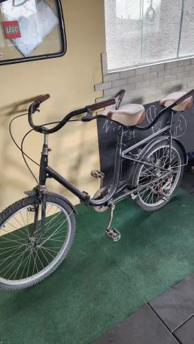 BICICLETA TANDEM DOBRÁVEL ARO 26 - RARA E DIFÍCIL DE ENCONTRAR