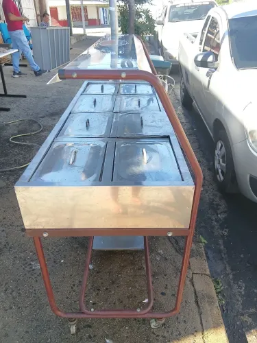 Rechaud 8 Cubas Inox 