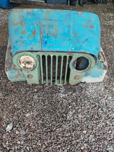 Frente jeep decoração 