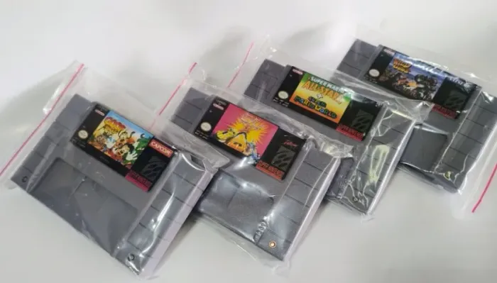Jogos Super Nintendo NOVOS chip qualidade superior