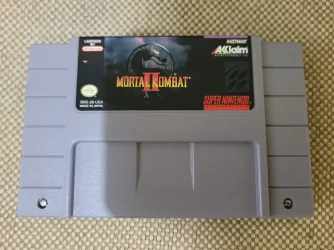 Mortal Kombat 2 Original Super Nintendo
