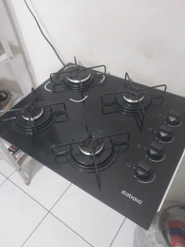 Fogão Cooktop 4 Bocas - 4 meses de uso.
