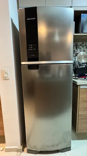 Geladeira Brastemp Inox 