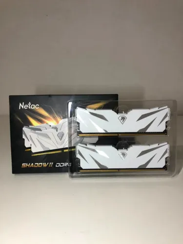 MEMORIA RAM DDR4 16gb NETAC SHADOW2 8x2