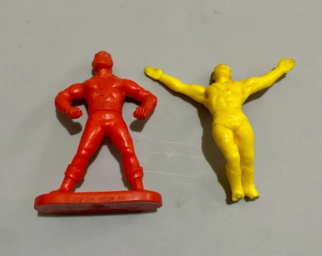 Lote Super Heróis Gulliver - Shazam e Superman - anos 70/80