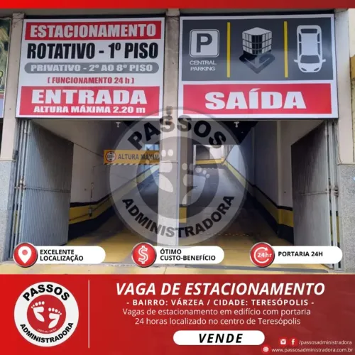 VAGA DE GARAGEM TERESÓPOLIS VÁRZEA