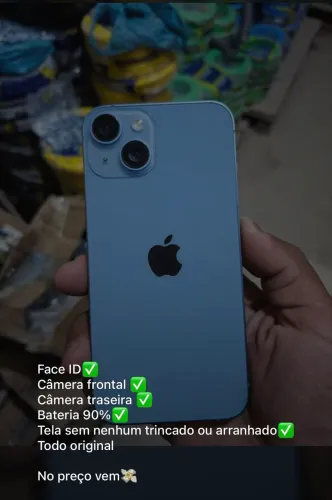 iPhone 14 azul claro 128 GB