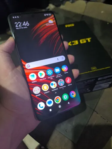 Poco x3 GT(Gamer) 128gb /8gb de ram/ 2.6ghz/ 5G/ NFC/ aceito cartão/ entrego 