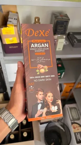 Shampoo Árabe pinta cabelo Castanho Médio