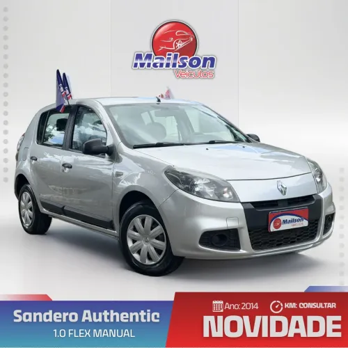 Renault Sandero Authentique Hi-flex 1.0 16V 5P 2014