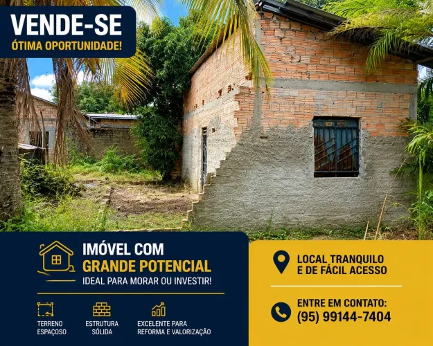 OPORTUNIDADE IMPERDÍVEL - casa a venda saindo por 100k.