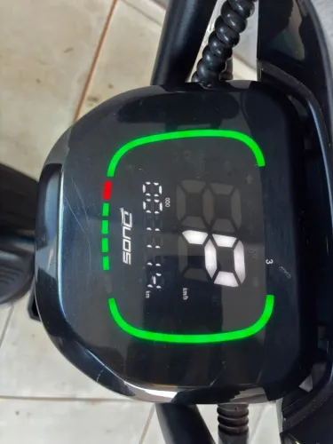 Bike eletrica Duos E-Treck, 2025, verde, 1000W, litio, novinha