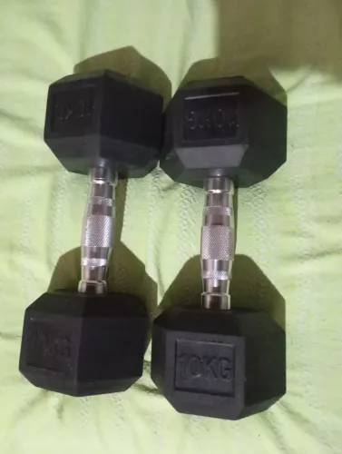 1 par de halteres de 10kg
