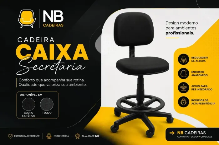 Cadeira Caixa 
