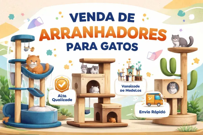 Arranhadores para gatos.