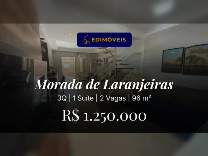 Oportunidade: casa em condomínio em Morada de Laranjeiras, venha conhecer!